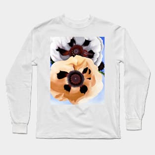 Georgia O'Keeffe Poppies Art Print 1950 American Painter Long Sleeve T-Shirt